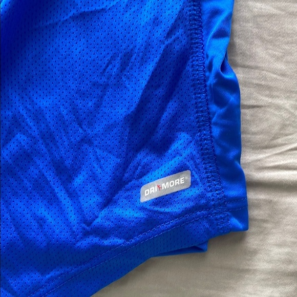 Danskin Now Blue Semi-Fitted Racerback Tank Top‎ size small (4-6) - Picture 5 of 7